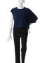 asymmetry crew neck P/O プルオーバー ミズイロインド/mizuiro ind