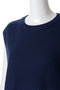 asymmetry crew neck P/O プルオーバー ミズイロインド/mizuiro ind