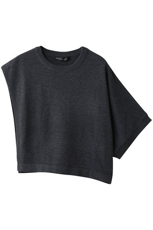 ミズイロインド/mizuiro indのasymmetry crew neck P/O プルオーバー(110300/110301)