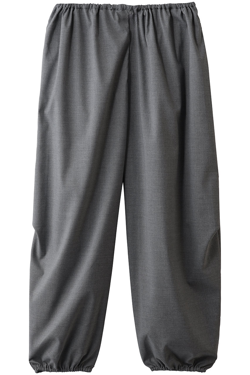 ミズイロインド/mizuiro indのstripe volume easy PT パンツ(gray/3-260101)