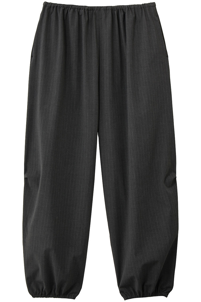 mizuiro ind stripe volume easy PT パンツ (grayB, F) ミズイロインド ELLE SHOP