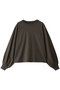 puff slv long T Tシャツ ミズイロインド/mizuiro ind brown