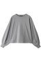 puff slv long T Tシャツ ミズイロインド/mizuiro ind gray