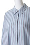 stripe box cut shirt シャツ ミズイロインド/mizuiro ind