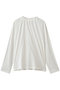 gather high neck P/O プルオーバー ミズイロインド/mizuiro ind off white