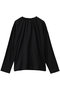 gather high neck P/O プルオーバー ミズイロインド/mizuiro ind black