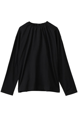 ミズイロインド/mizuiro indのgather high neck P/O プルオーバー(110100/110103)