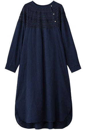 ミズイロインド/mizuiro indのlace yoke OP ワンピース(110500/110503)