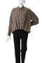 check long slv ballon shirt シャツ ミズイロインド/mizuiro ind