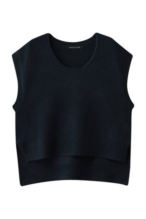 ミズイロインド/mizuiro indのU neck vest ベスト(110300/110301)