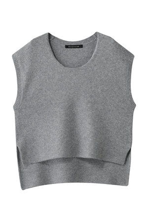 ミズイロインド/mizuiro indのU neck vest ベスト(110300/110301)
