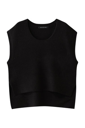 ミズイロインド/mizuiro indのU neck vest ベスト(110300/110301)