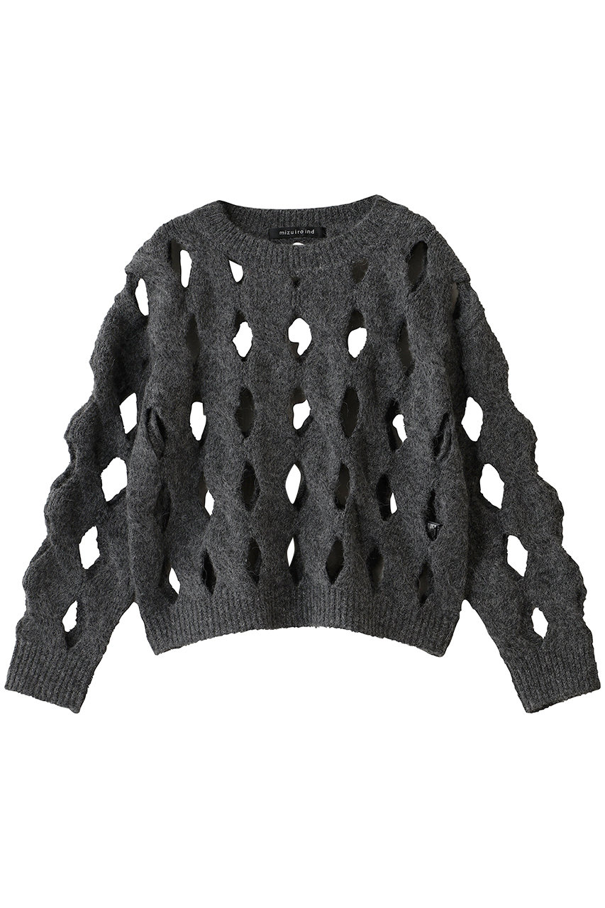 cable crew neck P/O プルオーバー