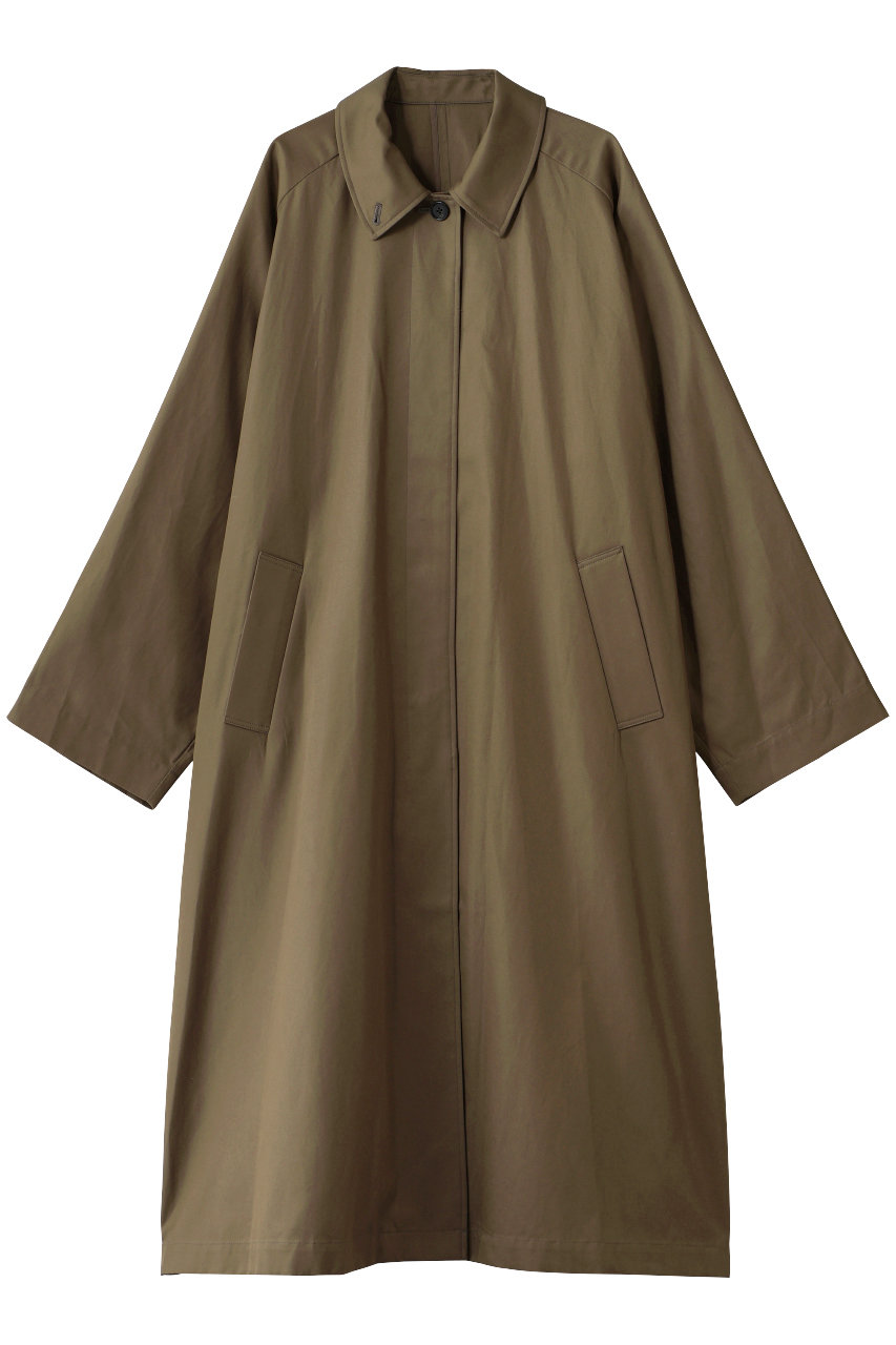 mizuiro ind soutien collar coat コート (khaki, F) ミズイロインド ELLE SHOP