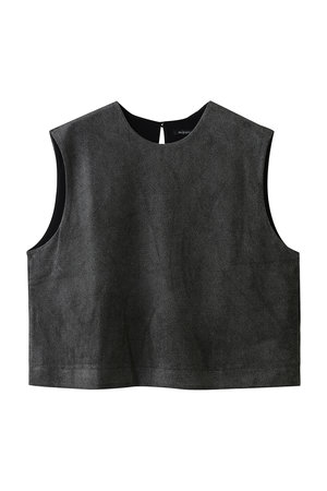 ミズイロインド/mizuiro indのvelour print vest ベスト(110300/110301)
