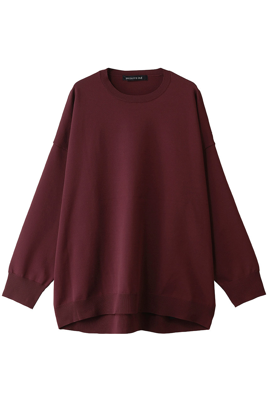 crew neck wide P/O プルオーバー