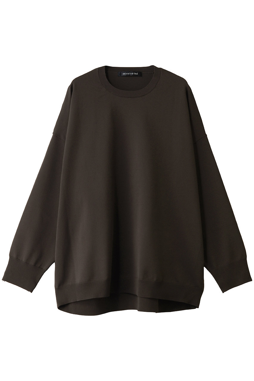 crew neck wide P/O プルオーバー