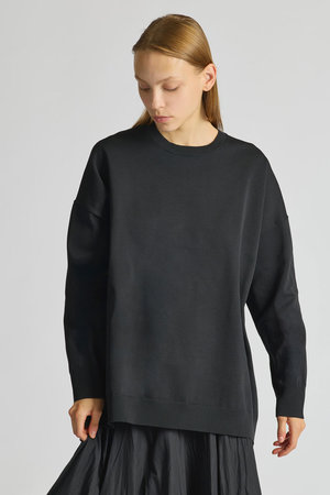 ミズイロインド/mizuiro indのcrew neck wide P/O プルオーバー(110400/110402)