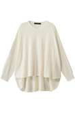 V neck cocoon P/O プルオーバー