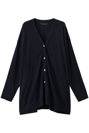 ミズイロインド/mizuiro indのV neck wide C/D カーディガン(110300/110303)