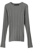crew neck rib P/O プルオーバー