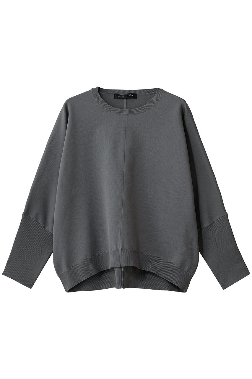 mizuiro ind cocoon P/O プルオーバー (gray, F) ミズイロインド ELLE SHOP