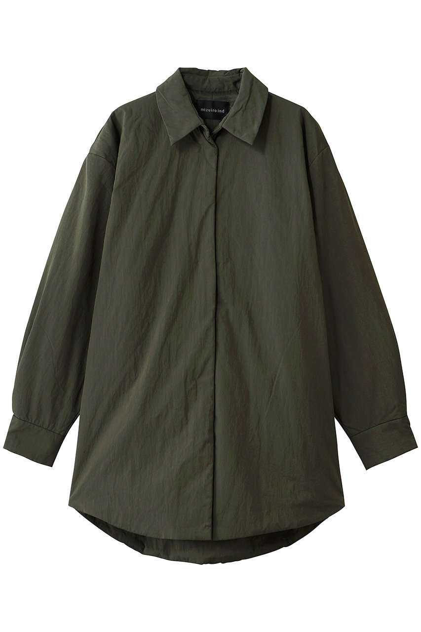 mizuiro ind padding over size shir JK ジャケット (c.gray, F) ミズイロインド ELLE SHOP