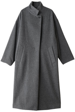 ミズイロインド/mizuiro indのstand collar coat コート(110900/110903)