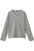 wool blend  V  neck  T Tシャツ