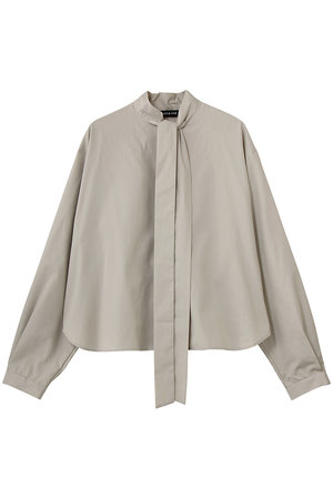 ミズイロインド/mizuiro indのlong tie collar shirt シャツ(110400/110403)