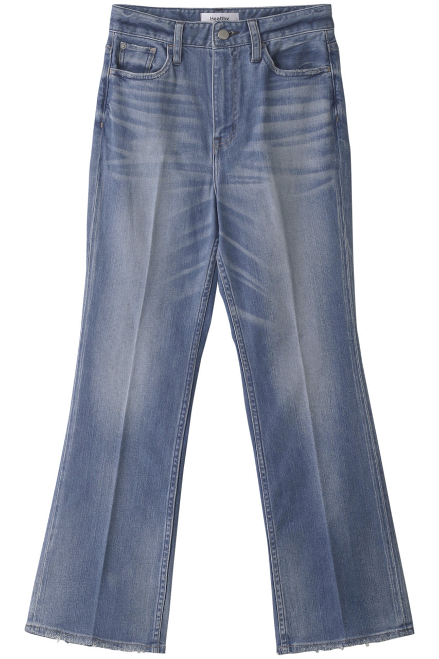 ＜ELLE SHOP＞ Healthy DENIM Lotus フレアデニム (Mid Light Used 22) ヘルシーデニム ELLE SHOP