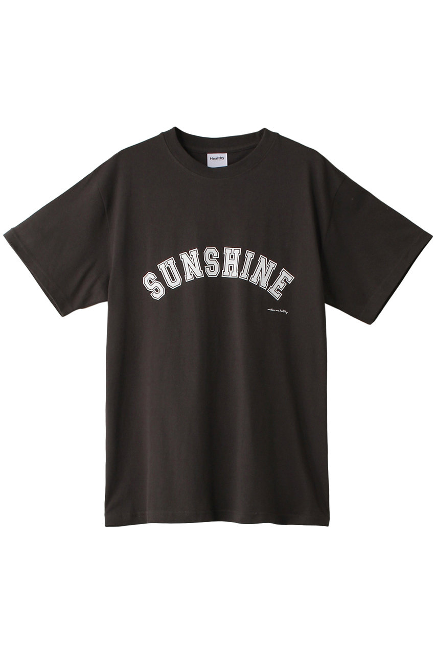 Healthy DENIM Sunshine Tシャツ (Black, F) ヘルシーデニム ELLE SHOP