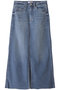 Pear Maxi デニムスカート ヘルシーデニム/Healthy DENIM Mid Cutoff