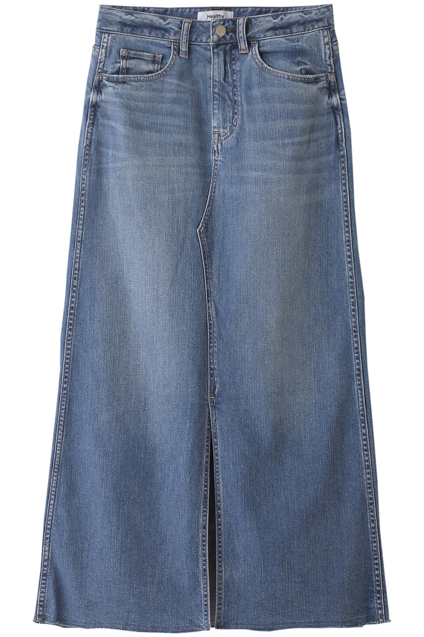 ヘルシーデニム/Healthy DENIMのPear Maxi デニムスカート(Mid Cutoff/H682032L03mdc)