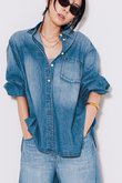 Healthy DENIM(ヘルシーデニム)｜Tomato ビッグシャツ/Mid Used の通販