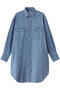 Onion シャツワンピース ヘルシーデニム/Healthy DENIM Light Used