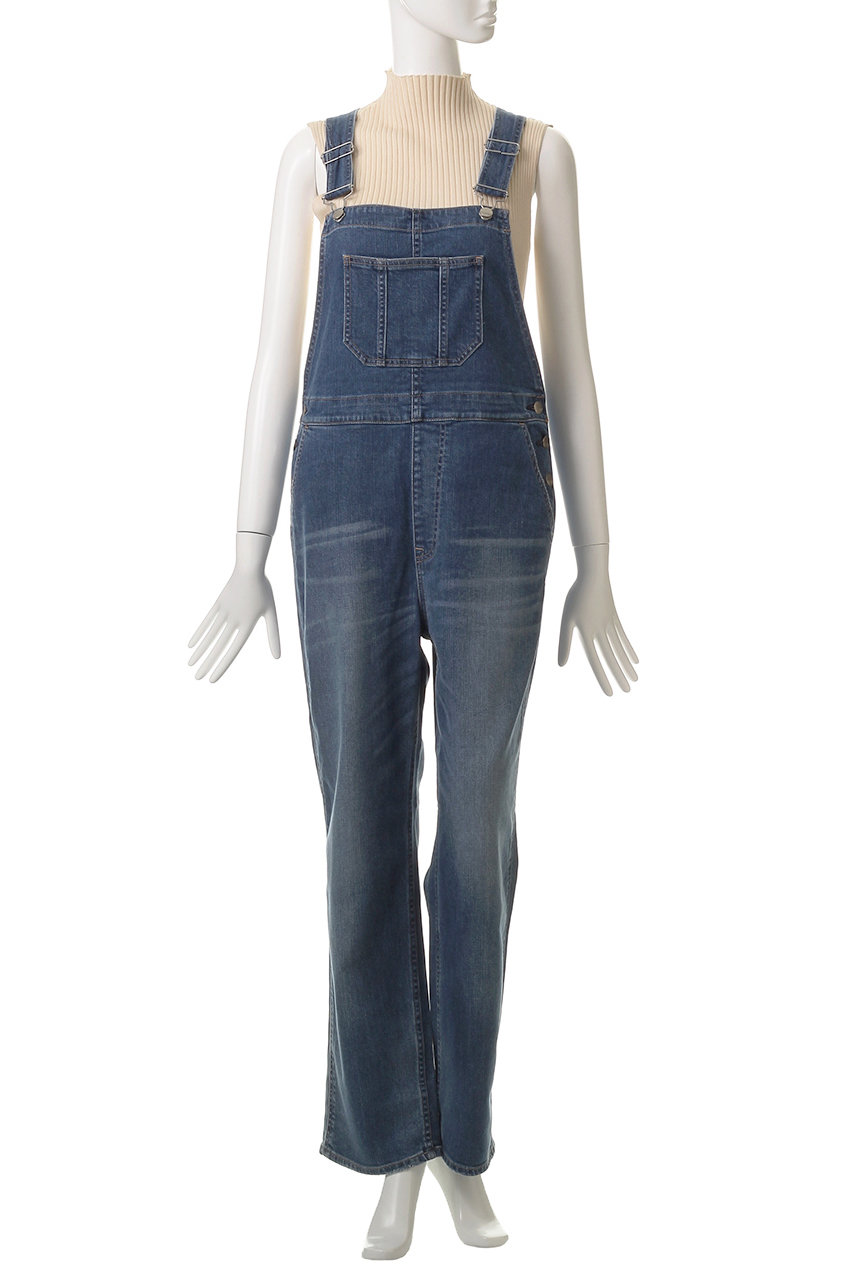 新品未使用　Natural Friendly Denim 綿100%サロペット Simplicite（サンプリシテ）の「Natural Friendly Denim