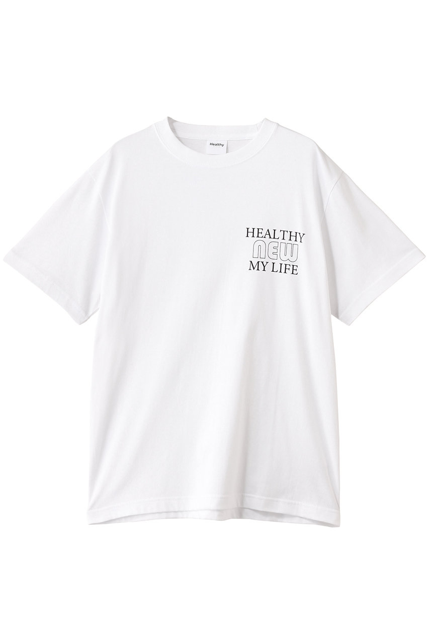 Healthy DENIM Healthy New My Life Tシャツ (White, F) ヘルシーデニム ELLE SHOP Healthy DENIM Healthy New My Life Tシャツ (White, F) ヘルシーデニム ELLE SHOP