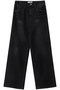 Pink Pepper ワイドストレートデニムパンツ ヘルシーデニム/Healthy DENIM Deep Black Used
