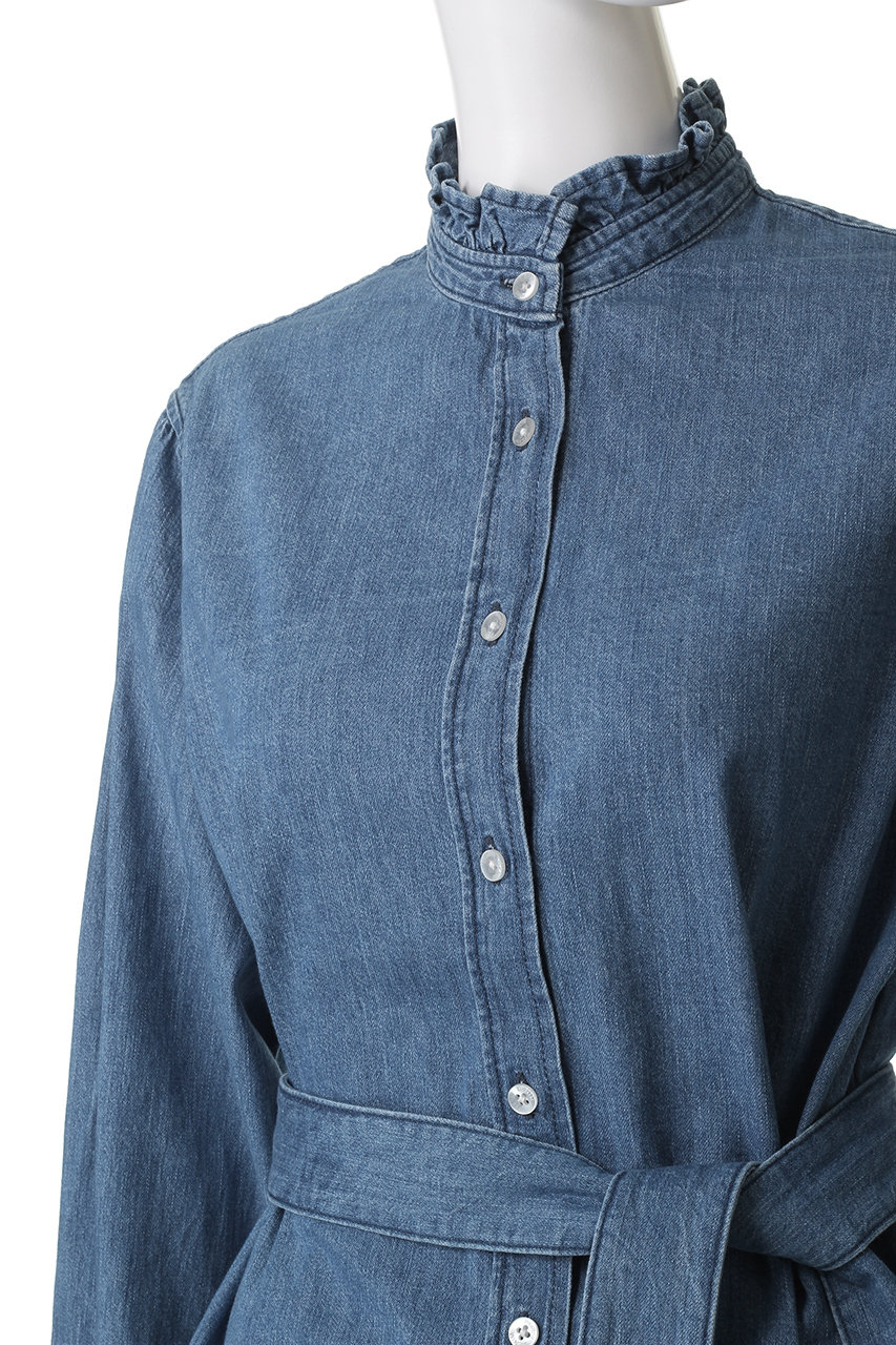 未使用品☆Healthy denimヘルシーデニムシャツ Healthy DENIM(ヘルシーデニム)｜Sprouts 2wayデニムシャツ/Mid Used