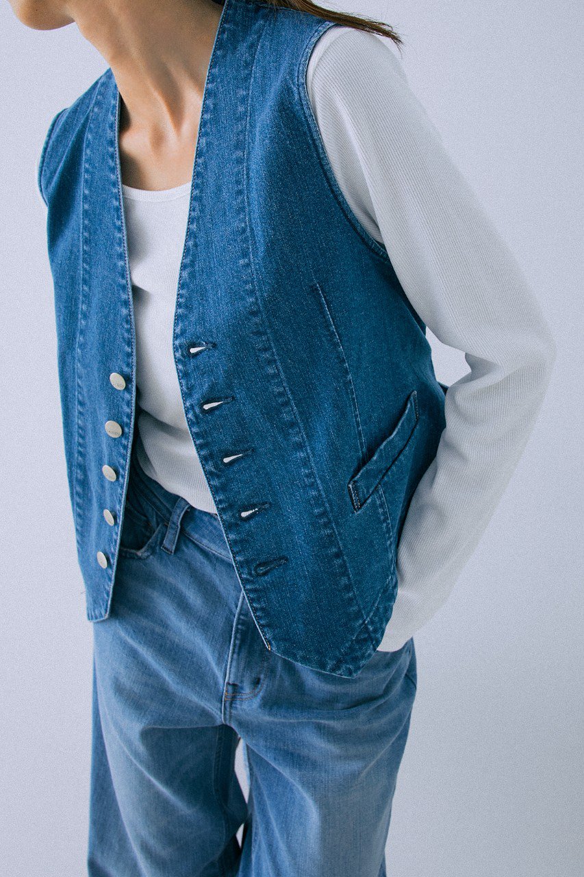 Healthy DENIM(ヘルシーデニム)｜Rucola デニムベスト/Clean Mid の
