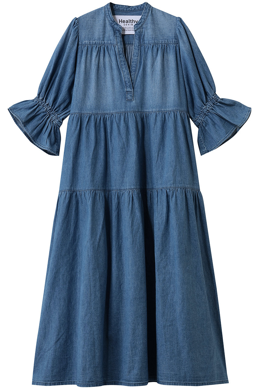 ヘルシーデニム/Healthy DENIMのPapaya デニムワンピース(Mid Used/H78966903mdu)