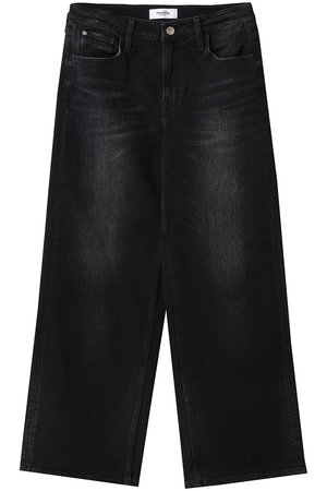 ヘルシーデニム/Healthy DENIMのPink Pepper Midrise ワイドストレートデニムパンツ