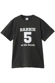 Barbie5 at the beach ロゴTシャツ
