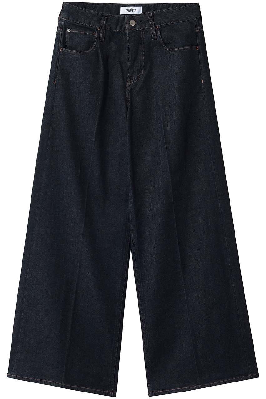 ヘルシーデニム/Healthy DENIMのWild Ginger Midrise ワイドストレートデニムパンツ(Rinse/H68333603rns)