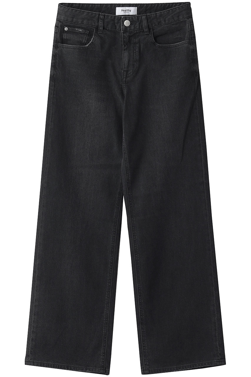 ヘルシーデニム/Healthy DENIMのDonuts フィットストレートデニムパンツ(Black Used/H69333203bku)