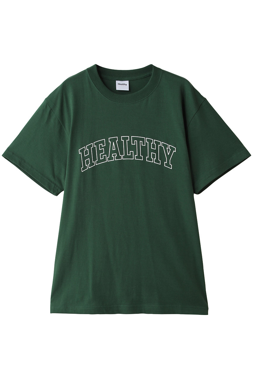 ヘルシーデニム/Healthy DENIMのHEALTHY COLLEGE ショートスリーブTシャツ(Ivy Green/HTW263203igr)
