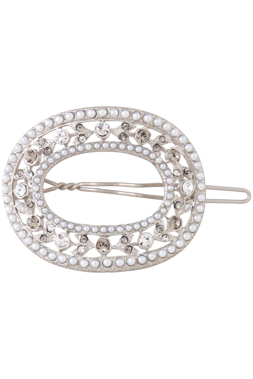 ルール ロジェット/leur logetteのバレッタ(シルバー2/30830)