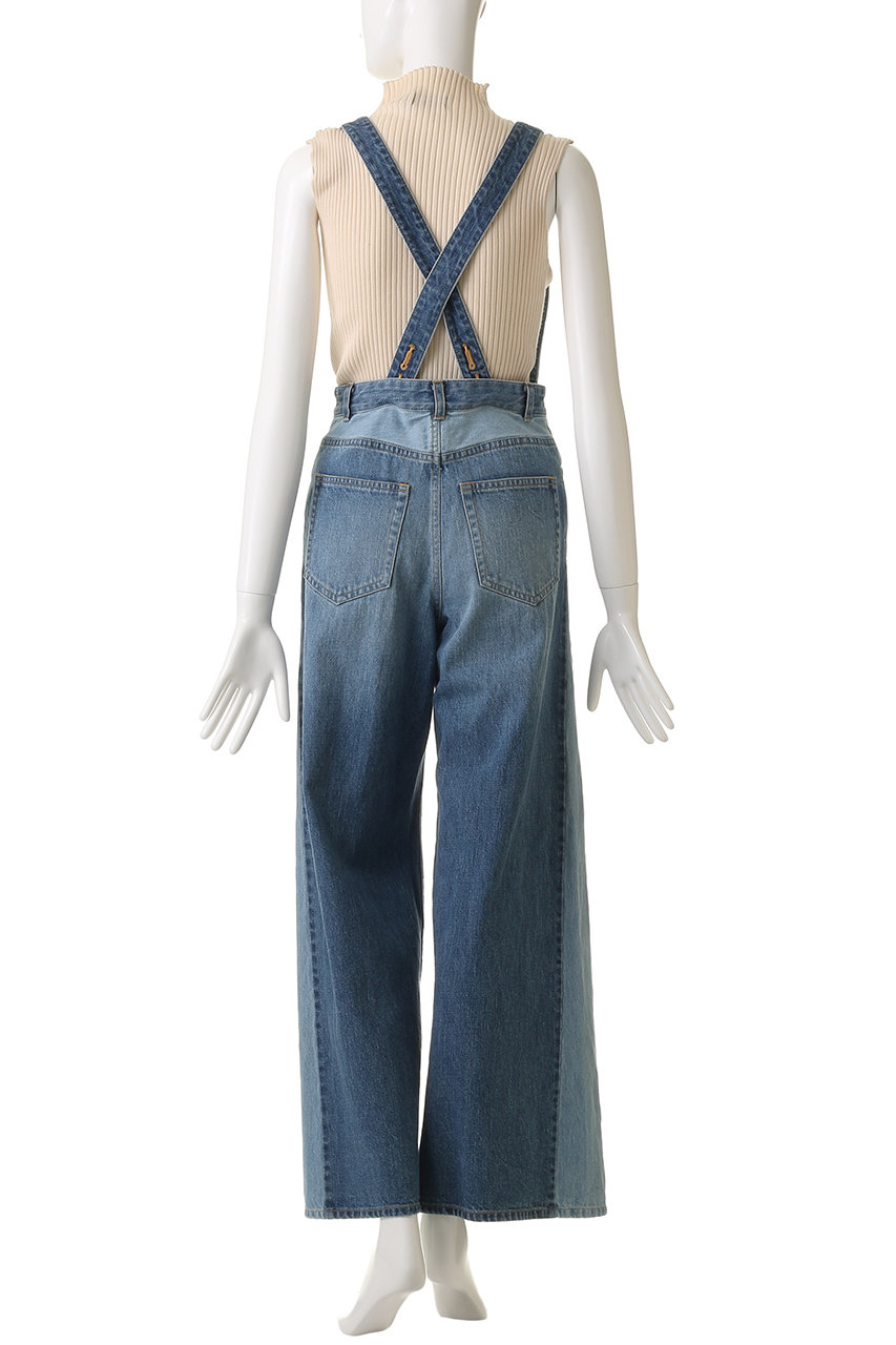 leur logette(ルール ロジェット)｜12ozデニムオーバーオール/ブルー