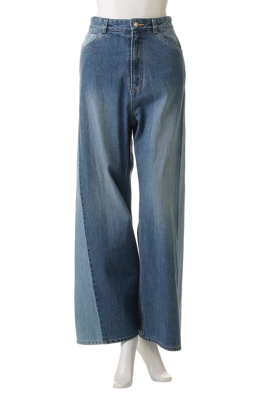 leur logette(ルール ロジェット)｜12ozデニムオーバーオール/ブルー